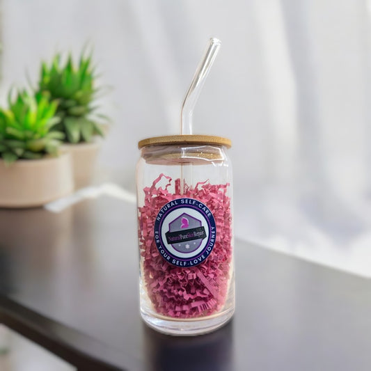 Glass Bamboo Tumbler