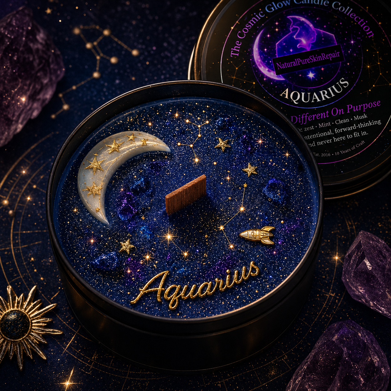 Cosmic Glow Candle Collection