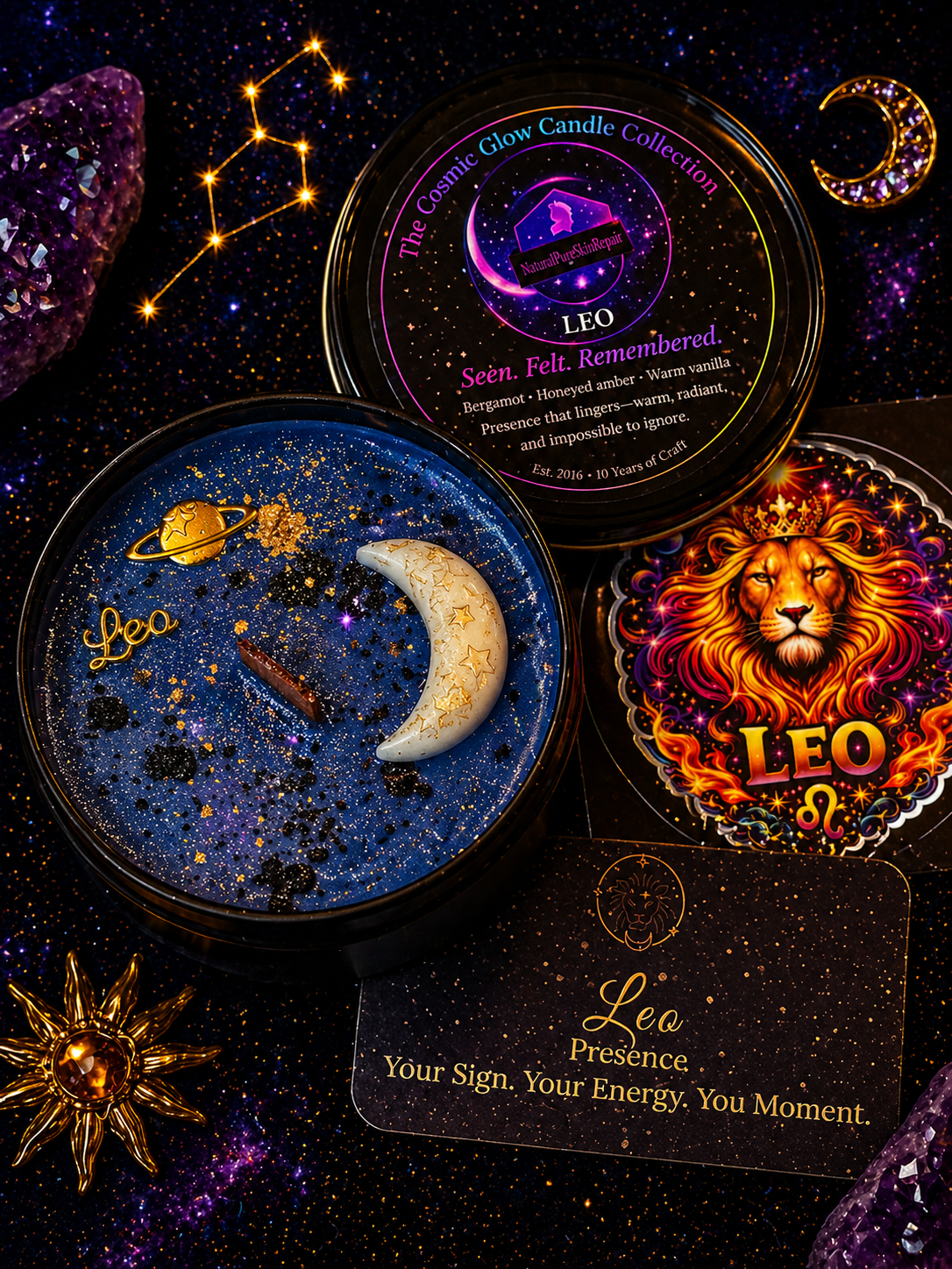 Cosmic Glow Candle Collection