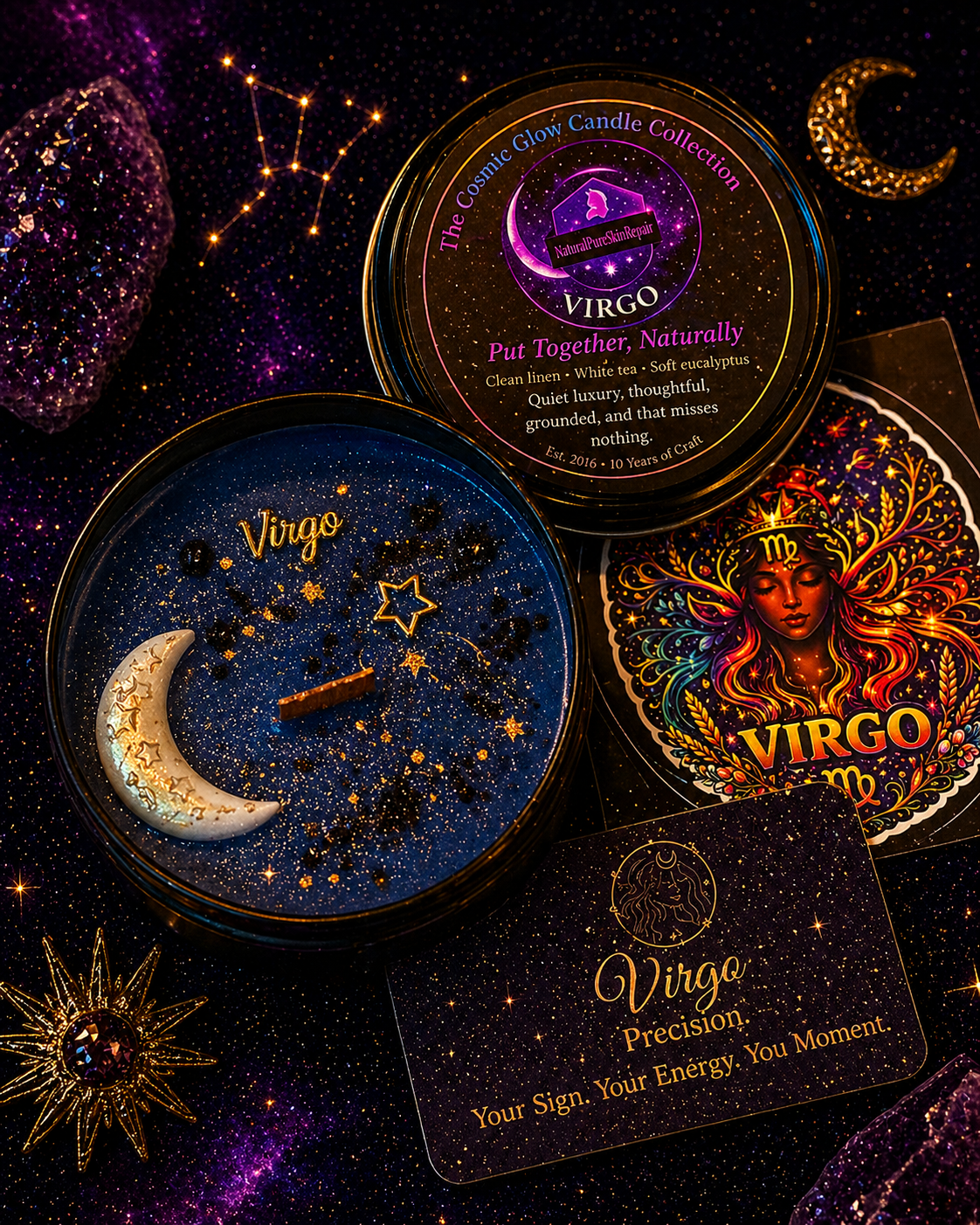 Cosmic Glow Candle Collection