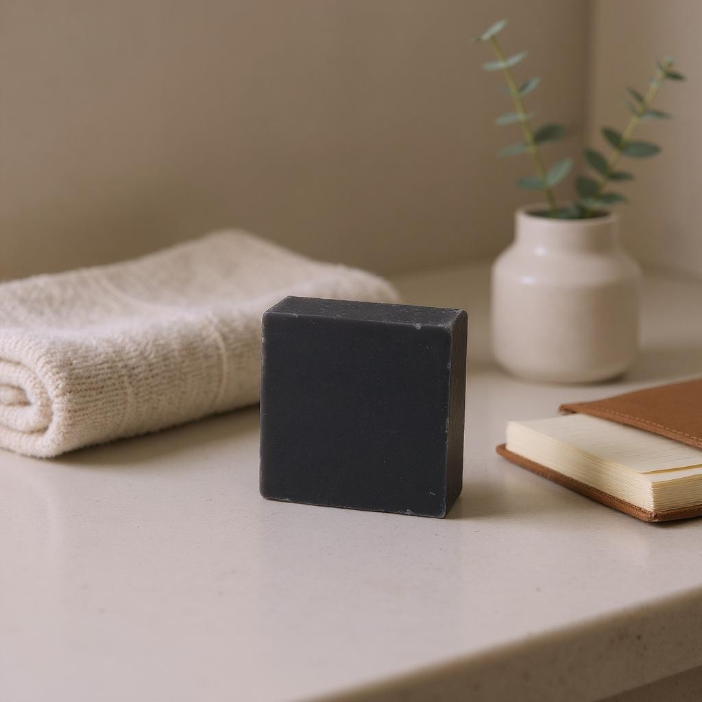 Black Charcoal Deep Cleansing Soap