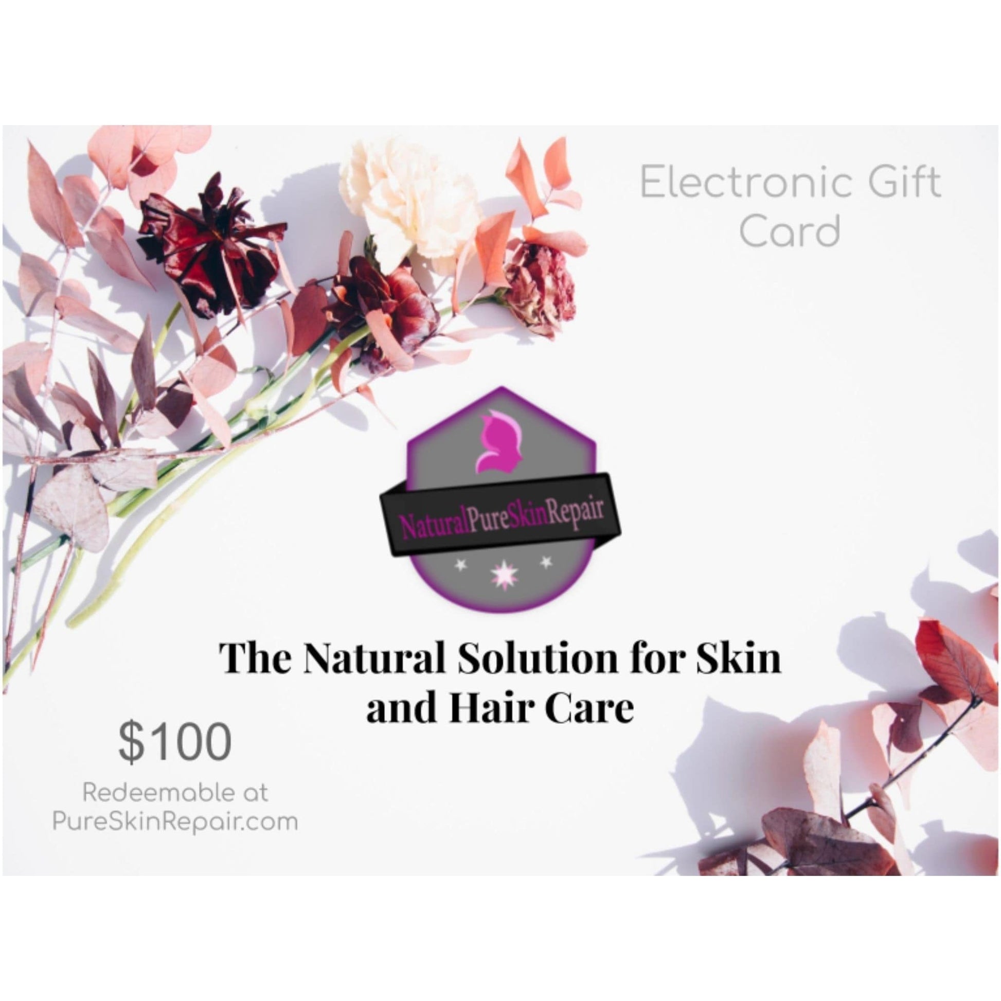 Pure Skin Gift Card $100.00 USD Gift Card